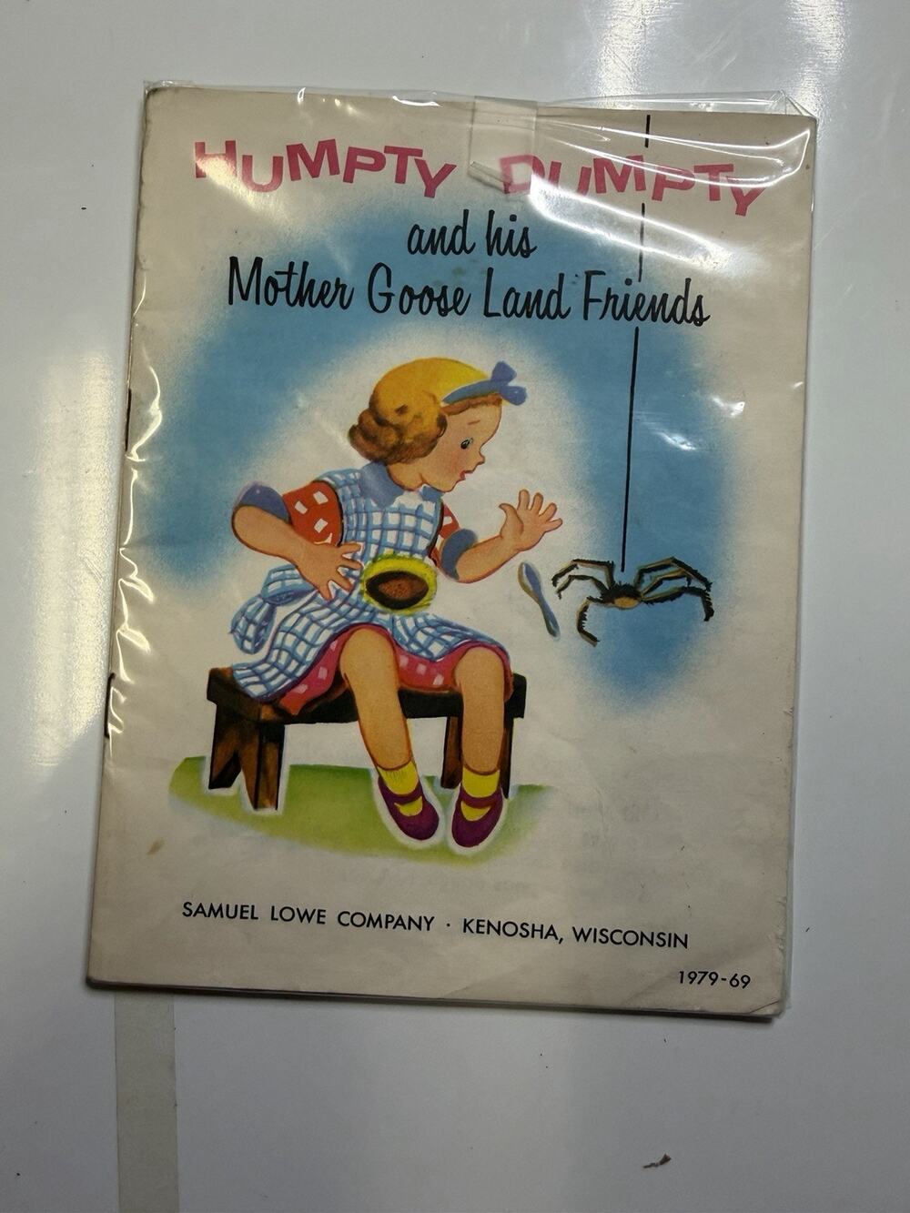 VTG Humpty Dumpty Mother Goose Land Friends Samuel Lowe 1969 Childrens Book